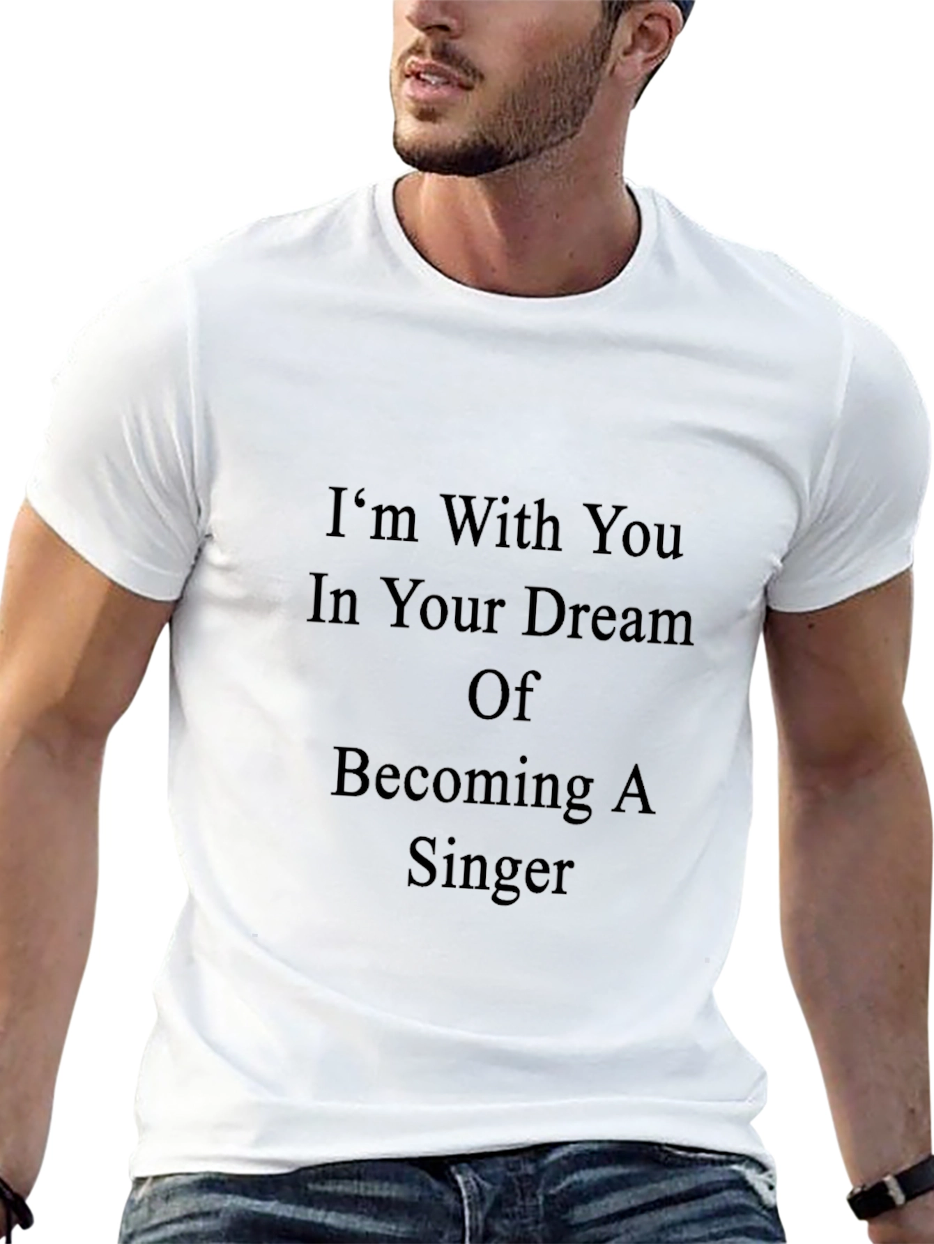 Inspirational Singer Dream T-Shirt - Black