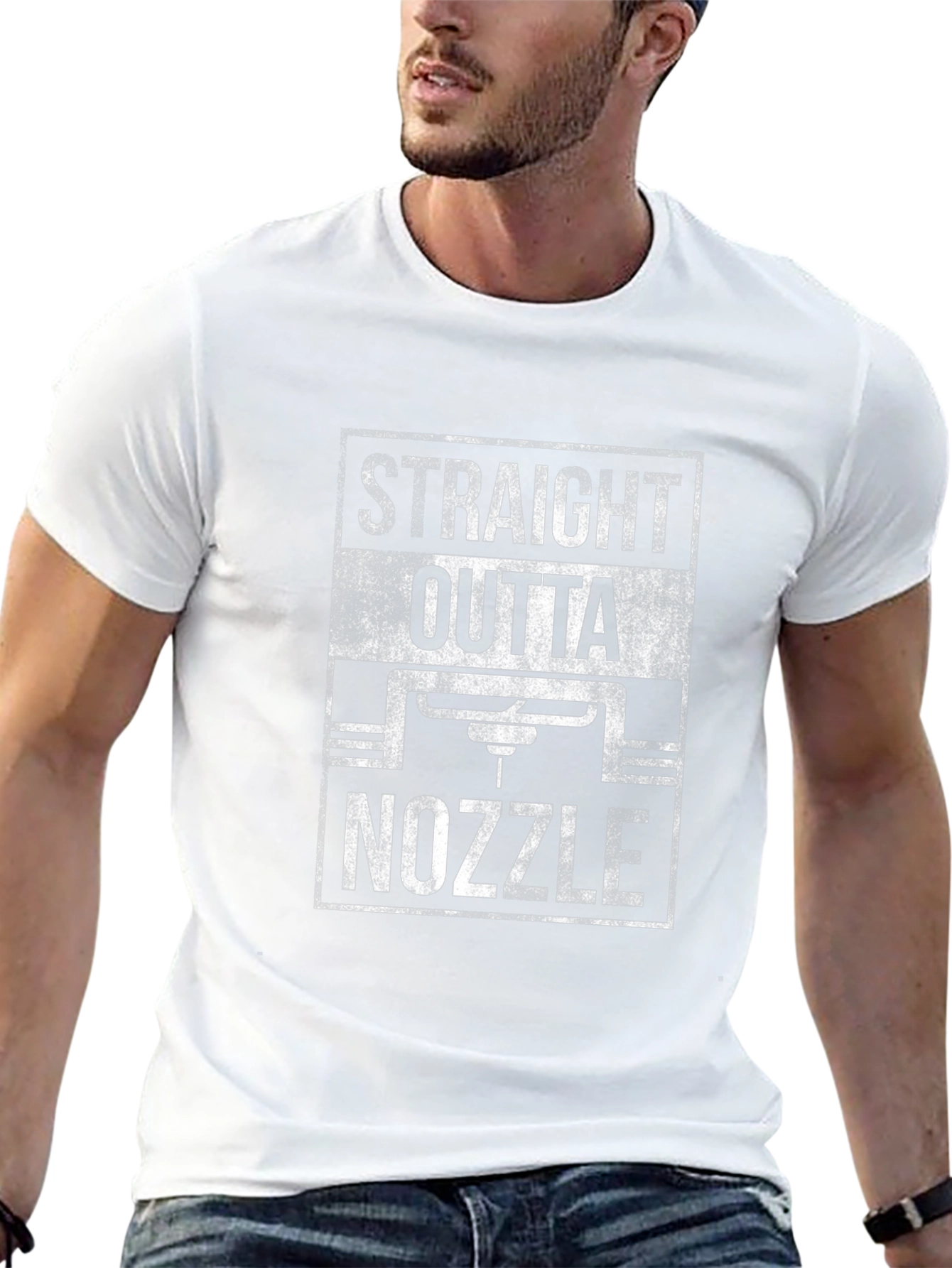 Straight Outta Nozzle T-Shirt - 3D Printing Fan Apparel