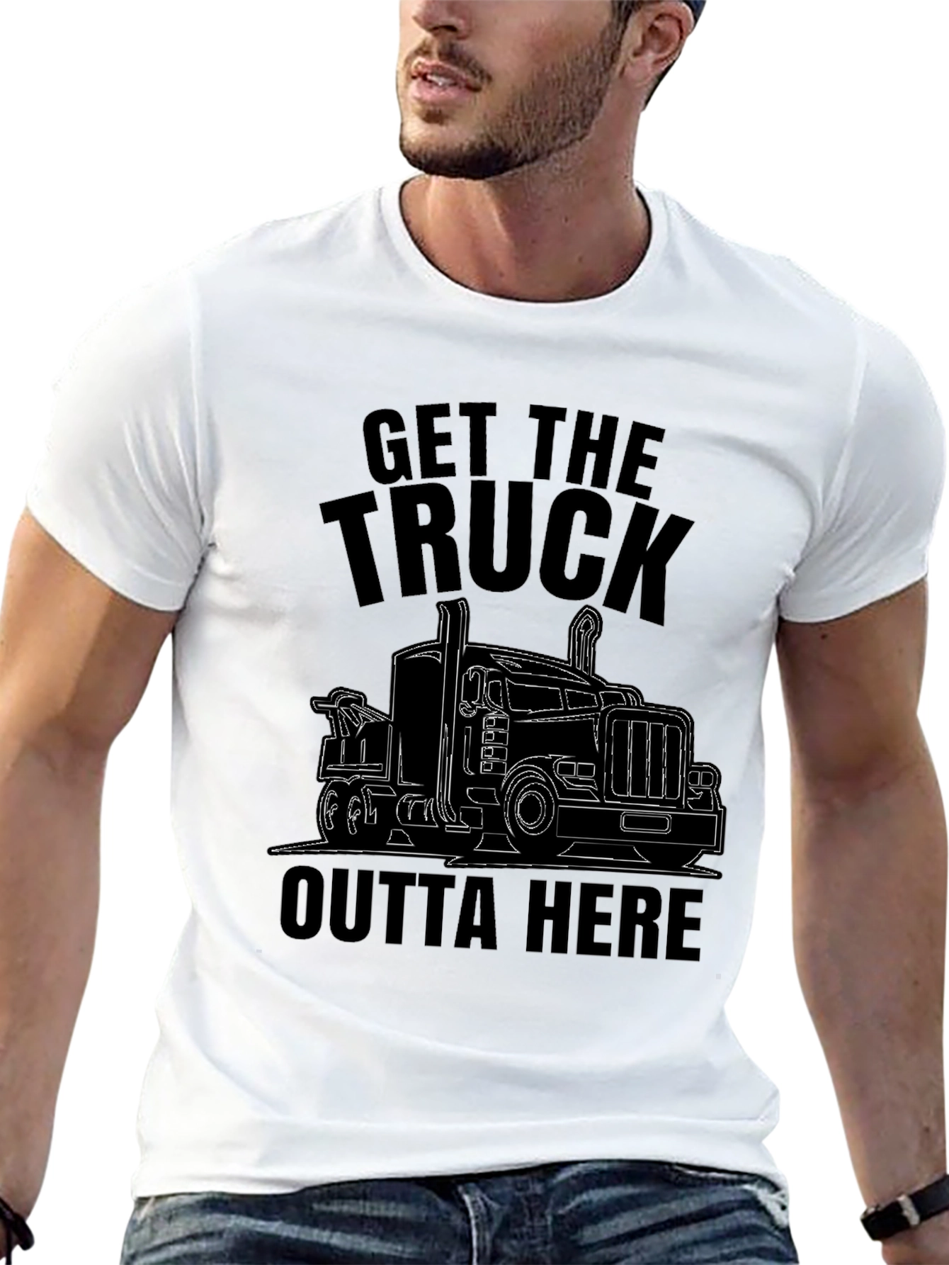 Get the Truck Outta Here Funny T-Shirt