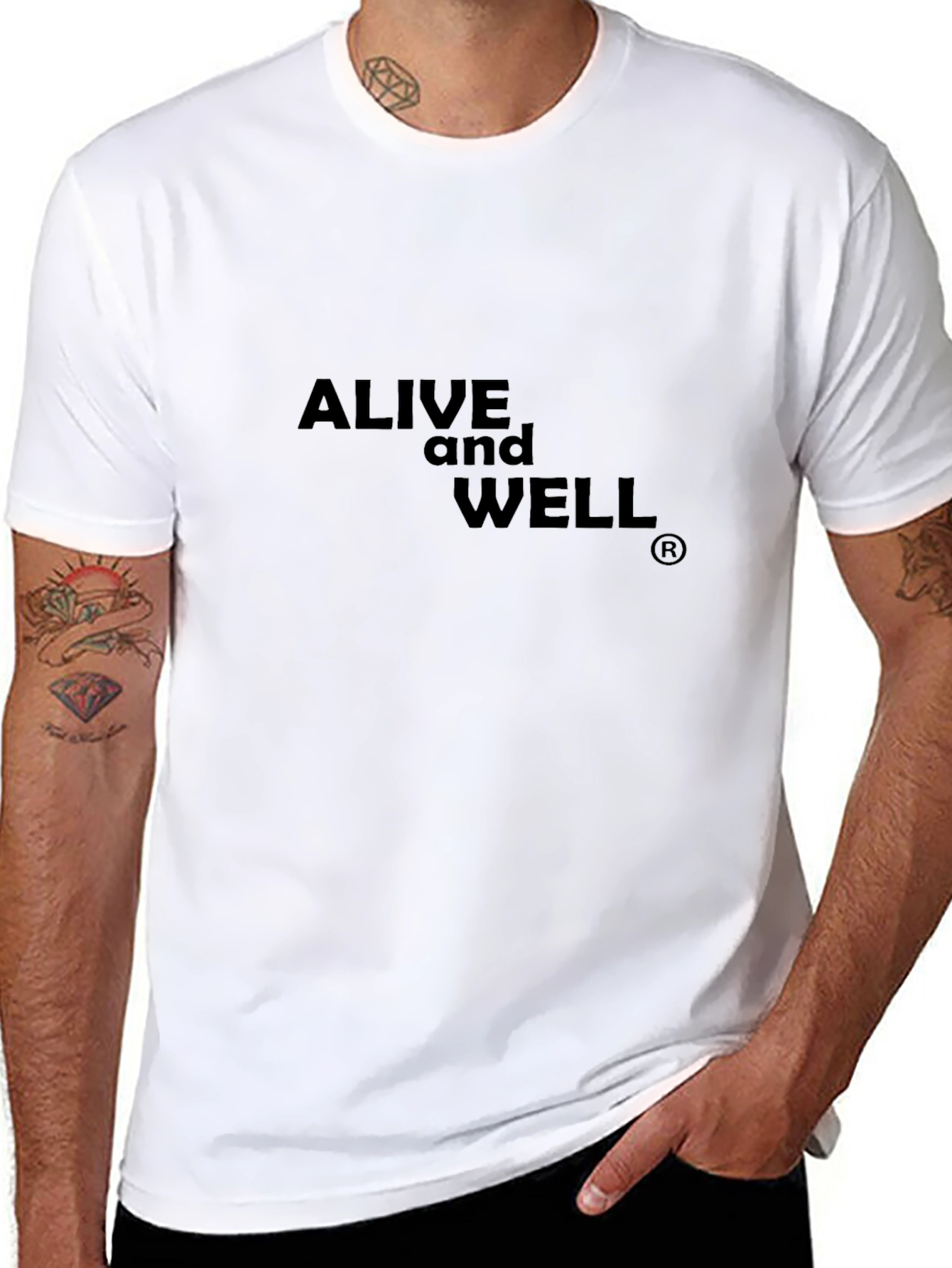 Alive and Well Black T-Shirt