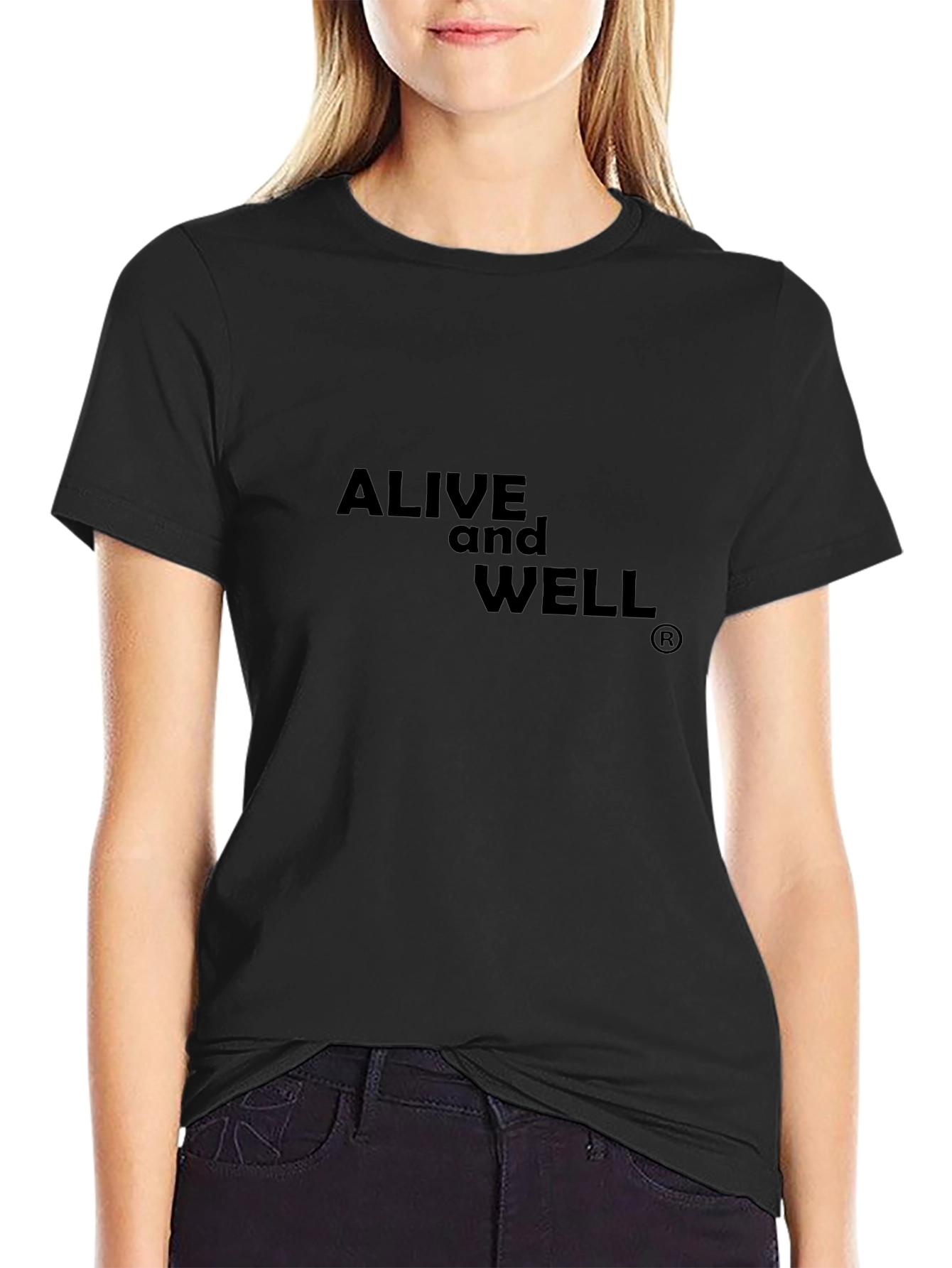 Alive and Well Black T-Shirt