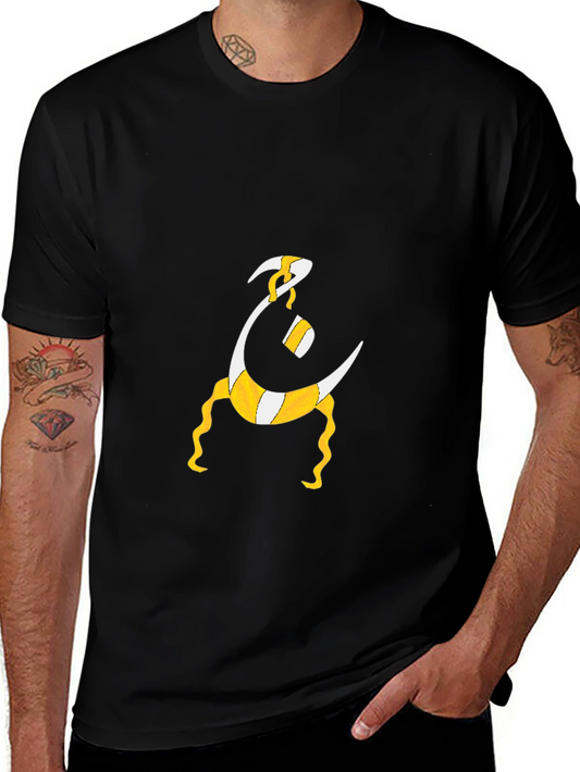Graphic Tee - Arabic Letter Design