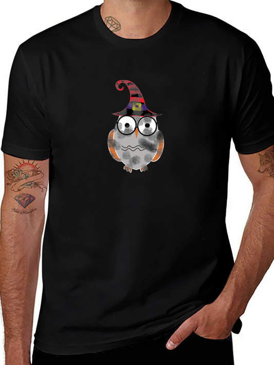 Halloween Owl T-Shirt - Spooky and Stylish