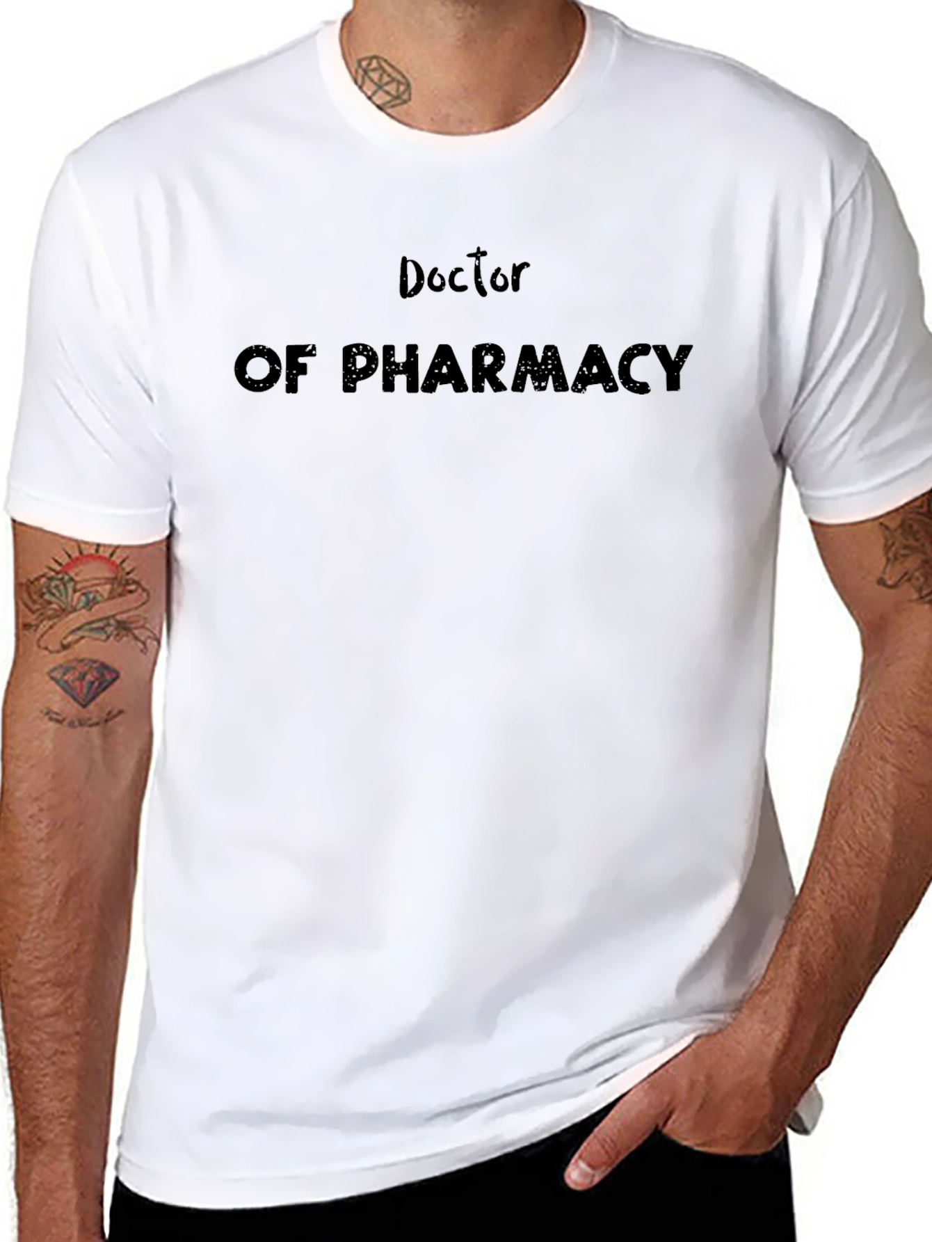 Doctor of Pharmacy Black T-Shirt
