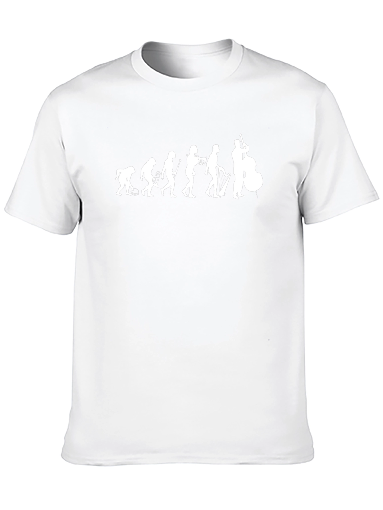 Jazz Evolution Graphic T-Shirt - Black