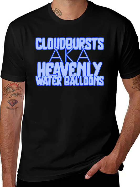 Cloudbursts AKA Heavenly Water Balloons Graphic Tee