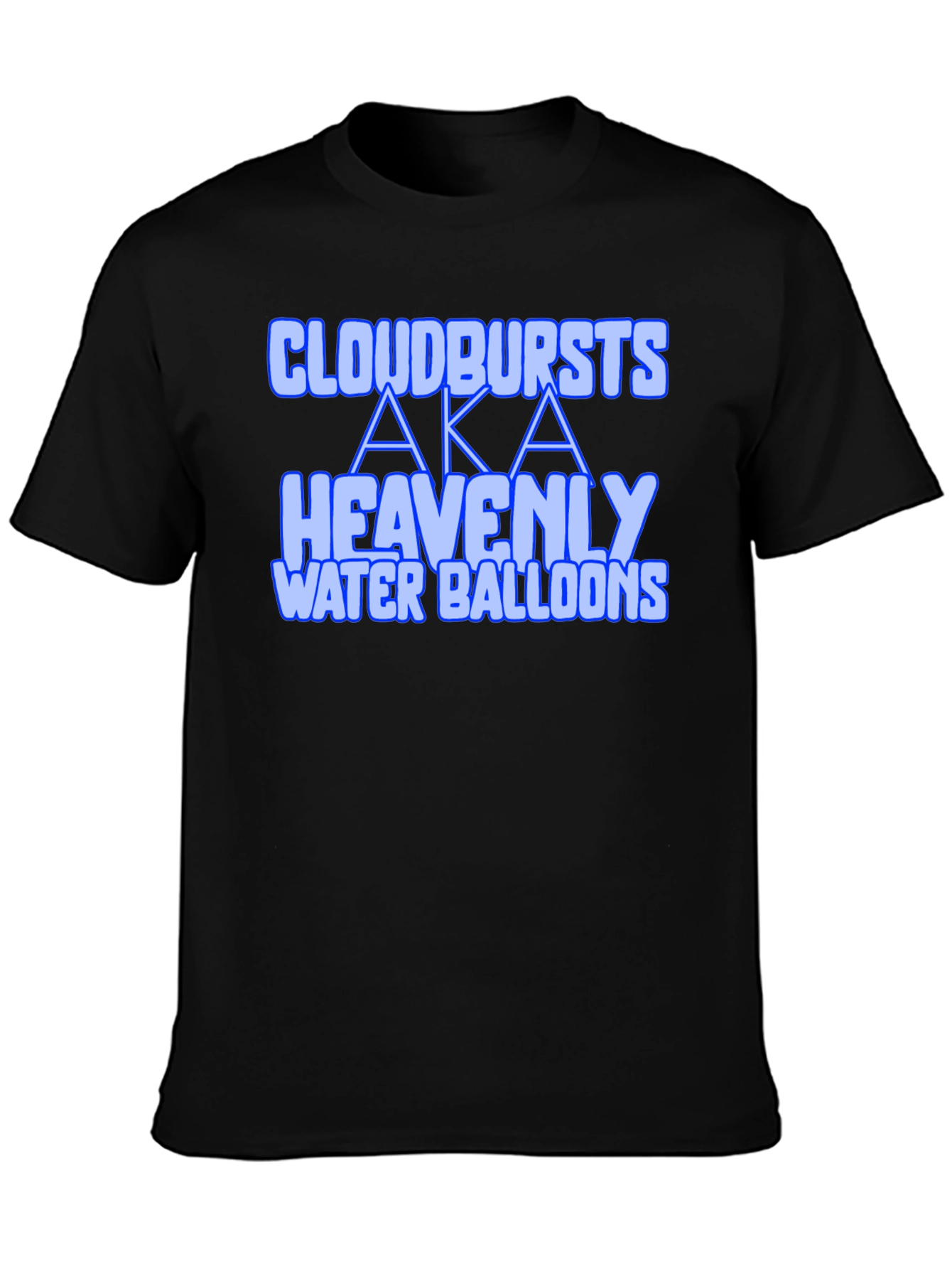 Cloudbursts AKA Heavenly Water Balloons Graphic Tee