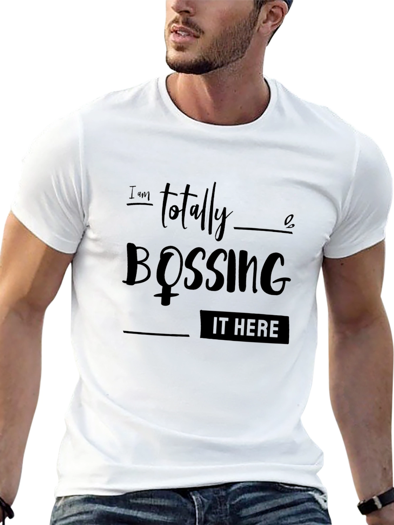 Bossing It Here Graphic Tee
