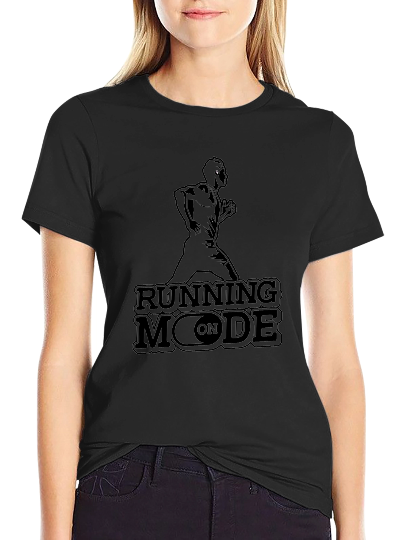 Running Mode On T-Shirt