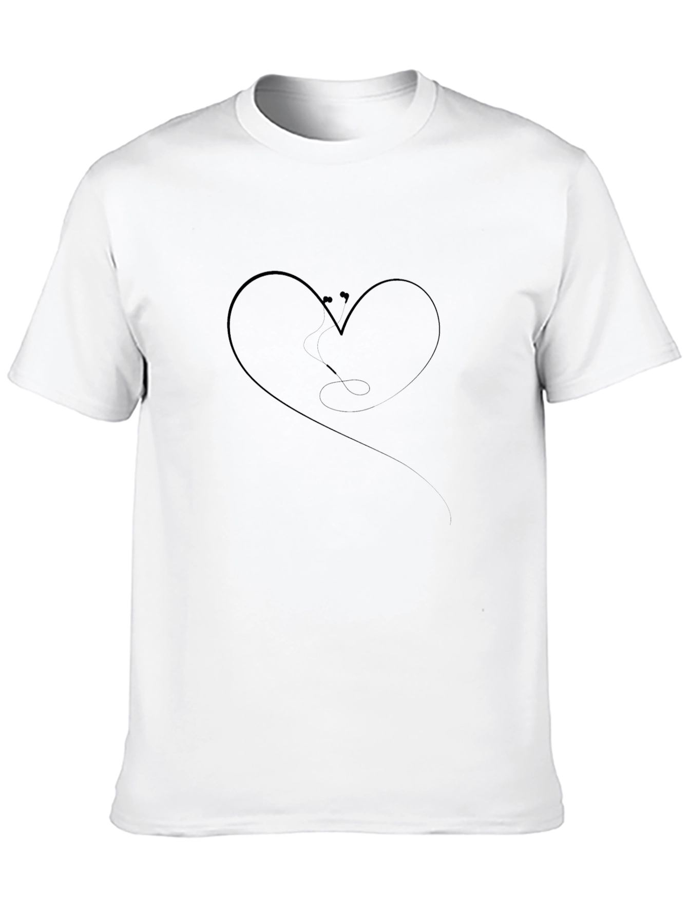Heart Stethoscope Graphic T-Shirt