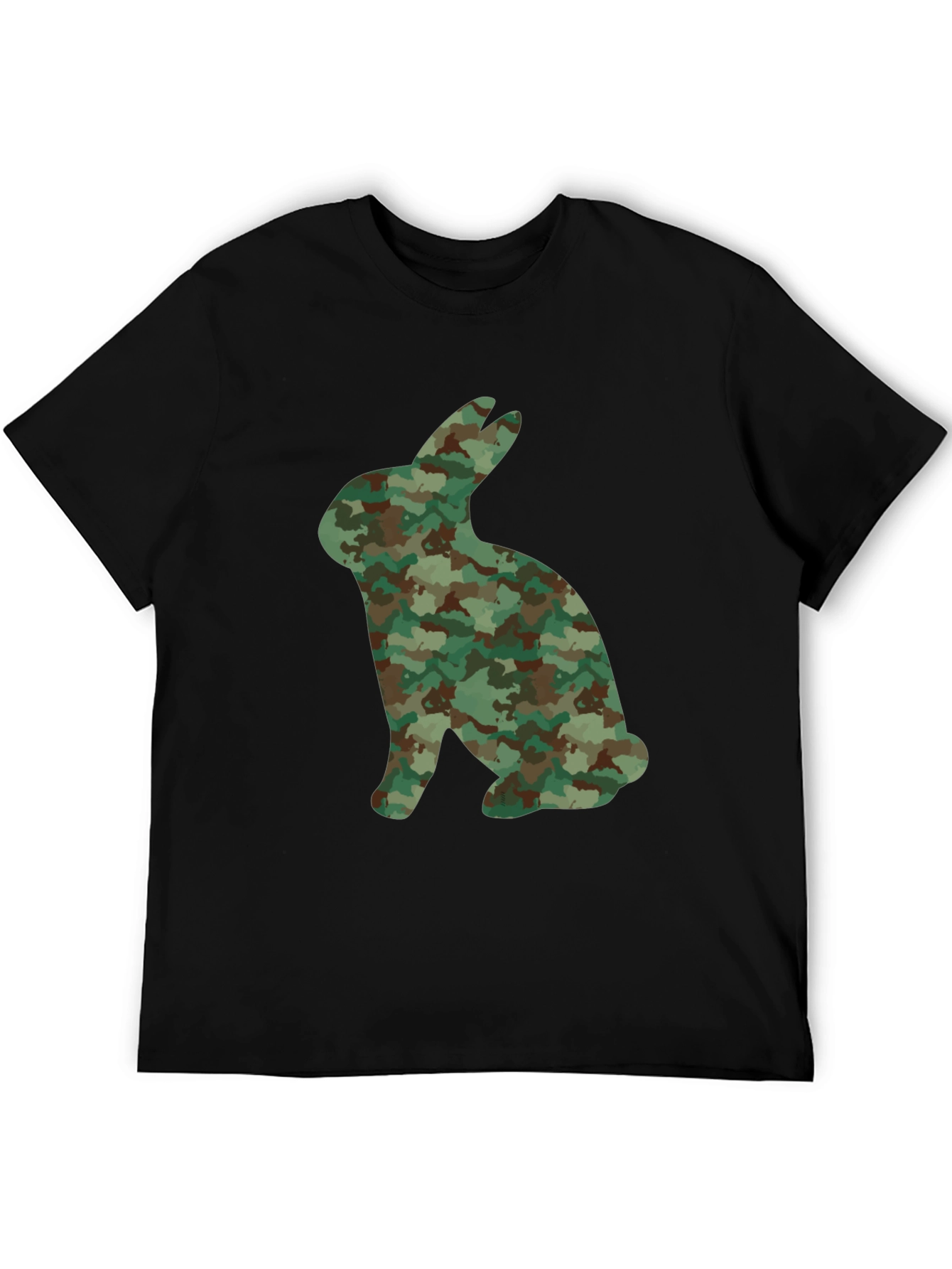 Camo Bunny T-Shirt - Unique Graphic Tee
