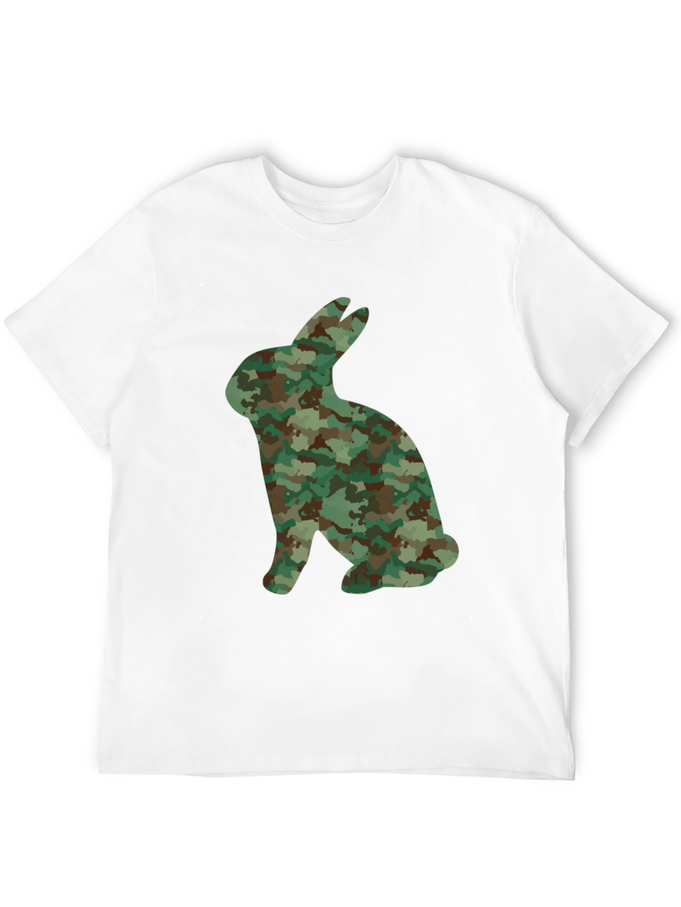 Camo Bunny T-Shirt - Unique Graphic Tee