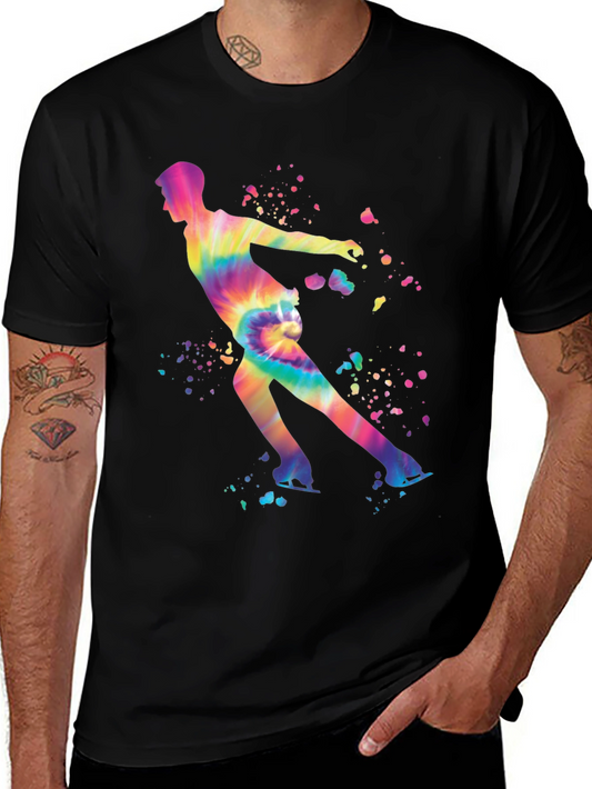 Tie Dye Figure Skating T-Shirt