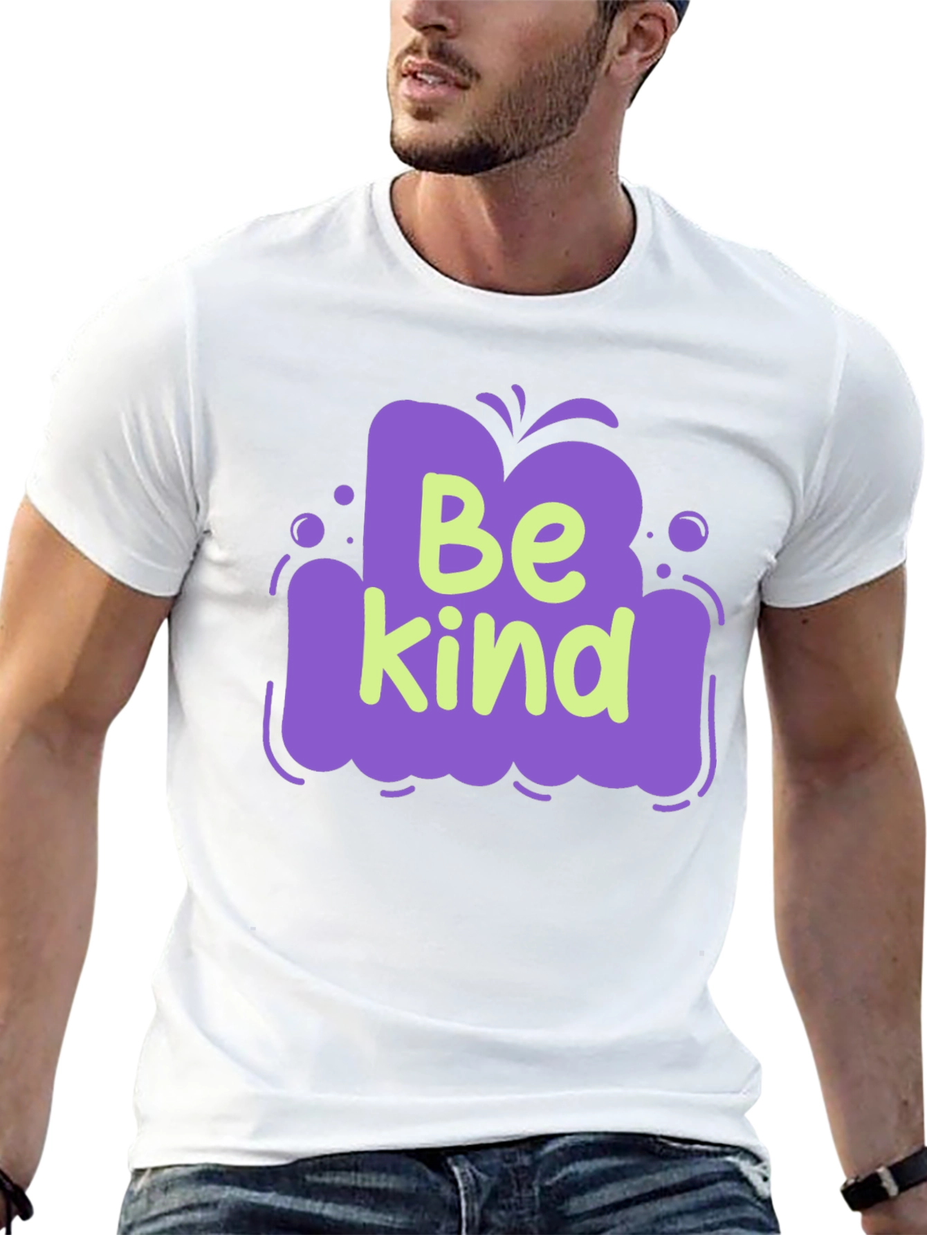 Be Kind Graphic Tee - Positive Message Shirt