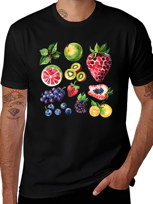 Fruit Pattern T-Shirt