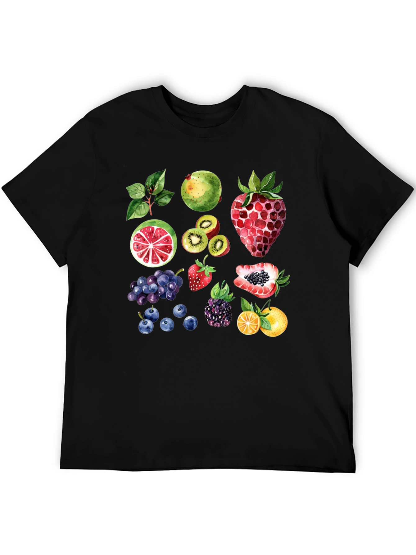 Fruit Pattern T-Shirt