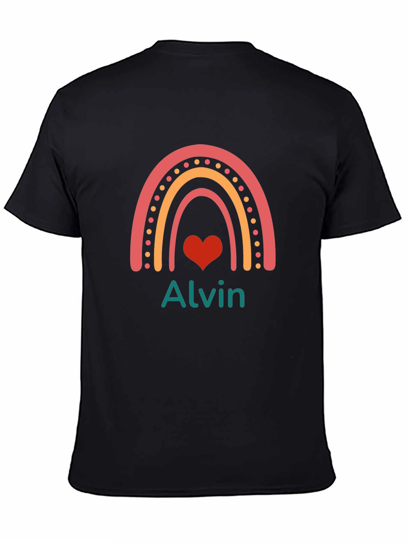 Rainbow Alvin Personalized T-Shirt