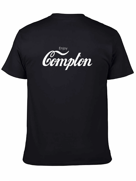 Enjoy Compton Black T-Shirt - Iconic Design
