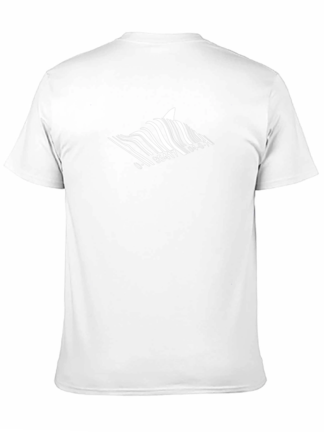 Shark Barcode T-Shirt - Unique Graphic Tee