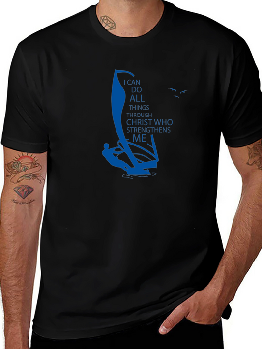 Faith Windsurfer T-Shirt: I Can Do All Things