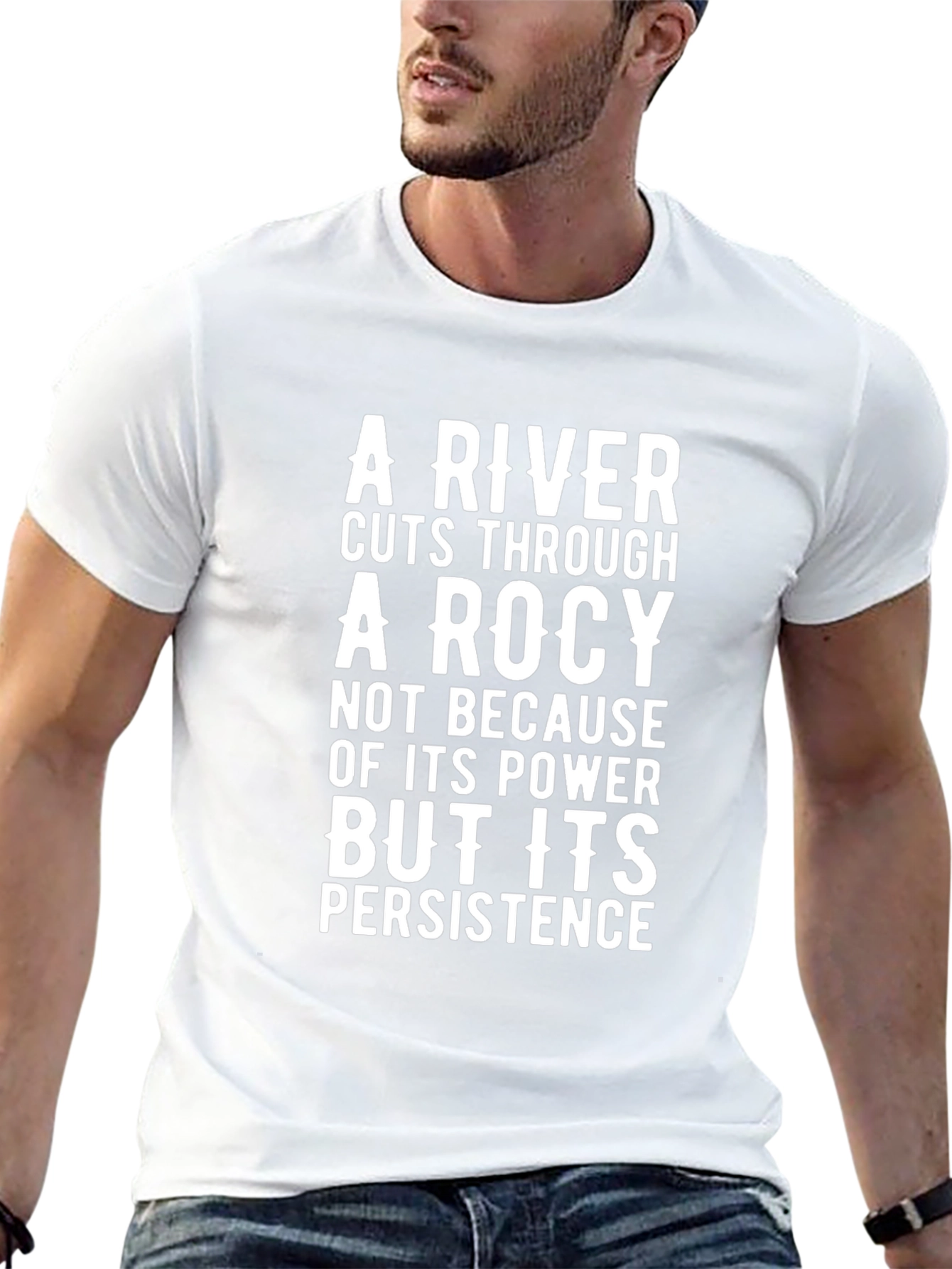 A River Cuts Through Rock T-Shirt