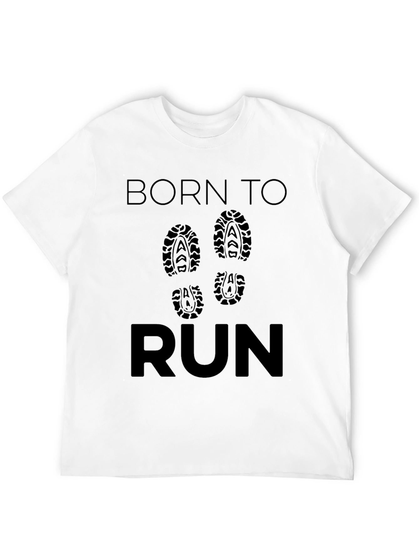 Born to Run Graphic T-Shirt for Runners