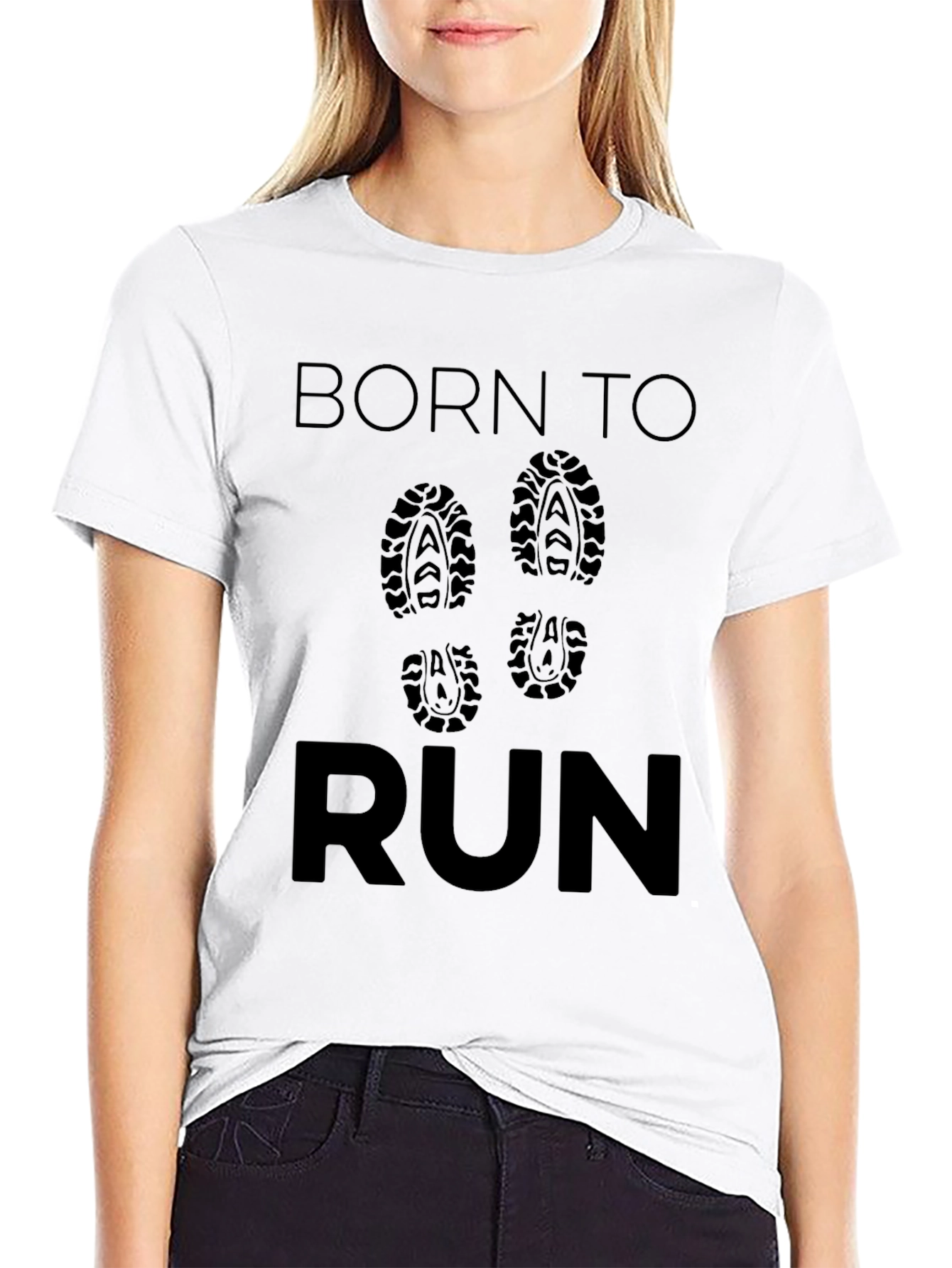 Born to Run Graphic T-Shirt for Runners