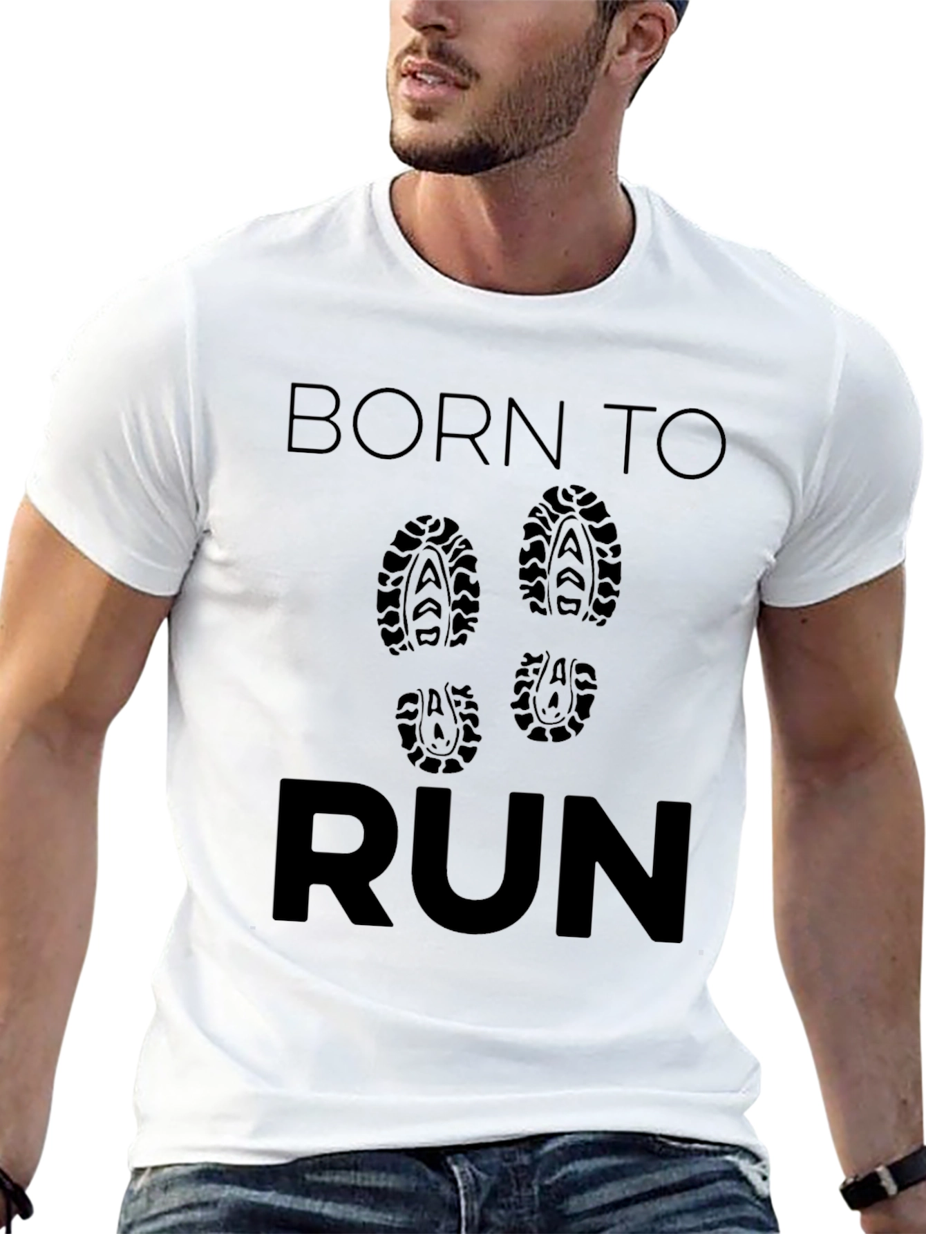 Born to Run Graphic T-Shirt for Runners