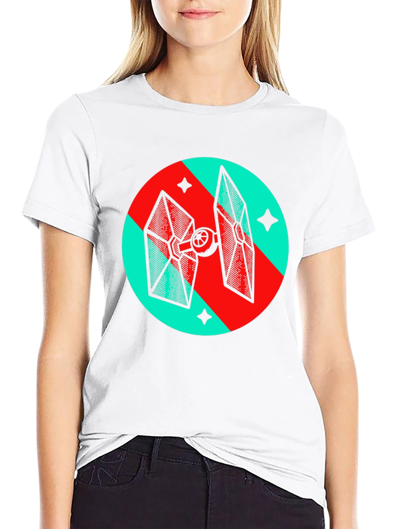Sci-Fi Fighter Pilot Graphic Tee