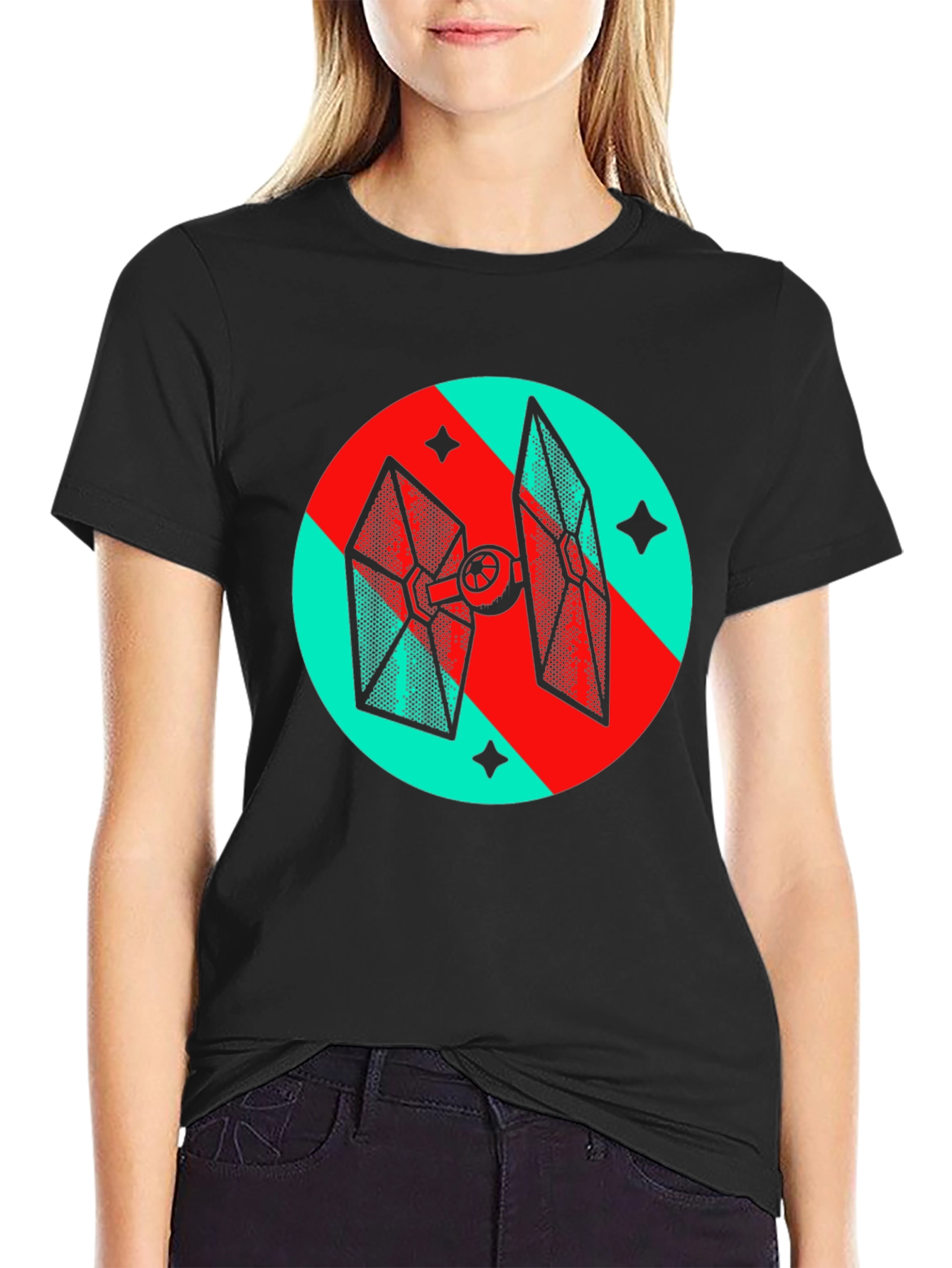 Sci-Fi Fighter Pilot Graphic Tee