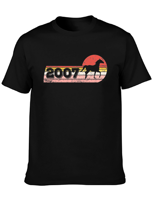 Vintage 2007 Horse Silhouette T-Shirt