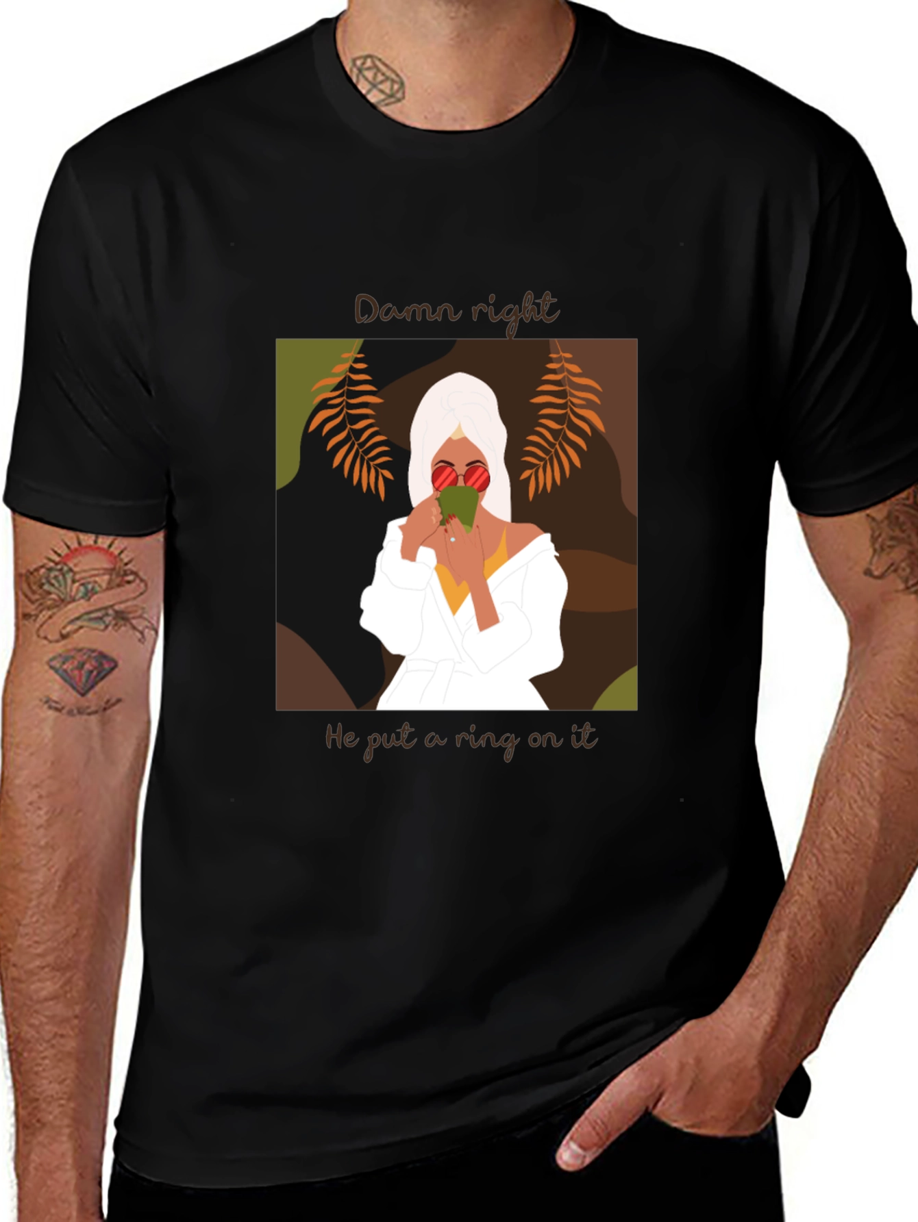 Damn Right Ring T-Shirt