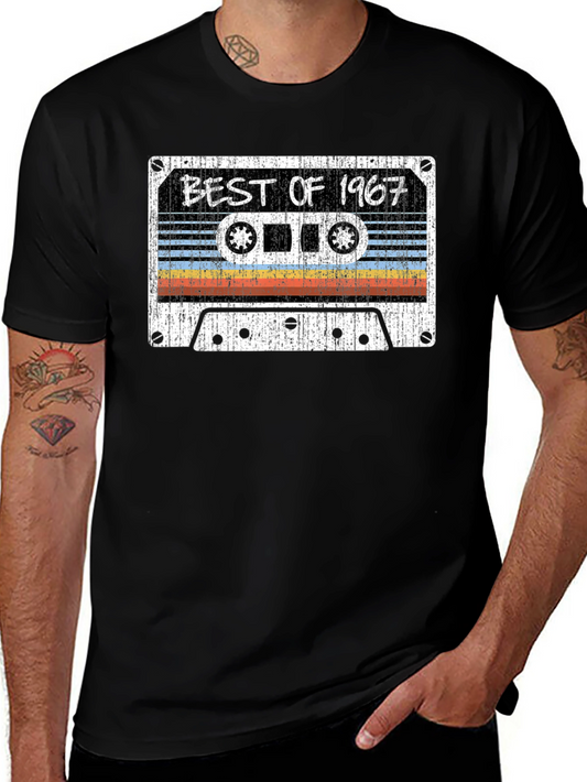 Retro Best of 1967 Cassette Tape T-Shirt