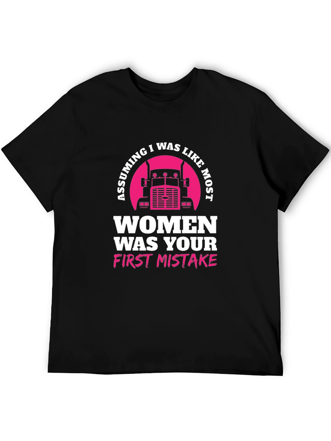 Trucker Woman T-Shirt