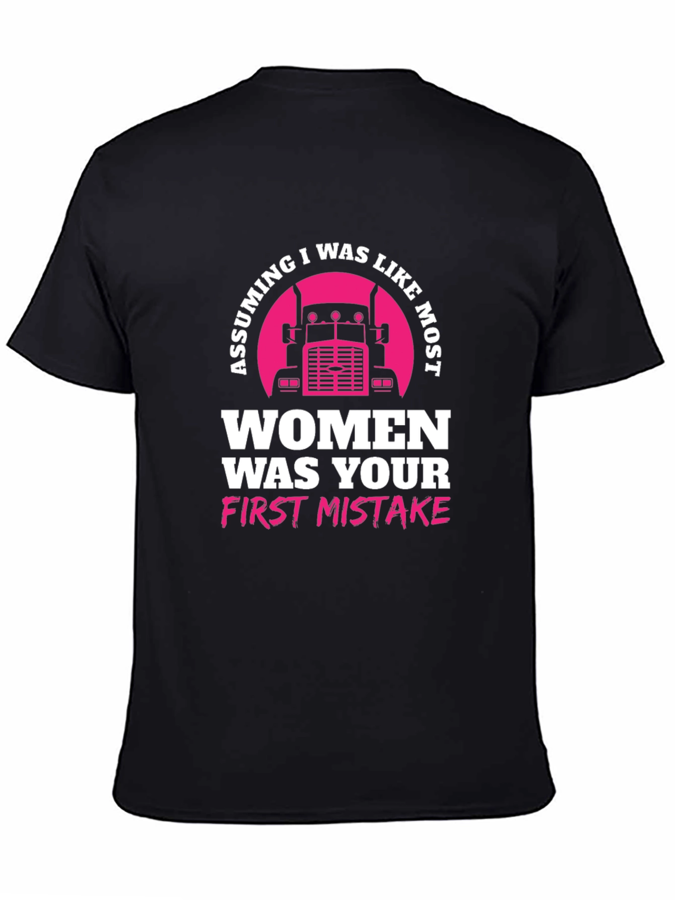 Trucker Woman T-Shirt