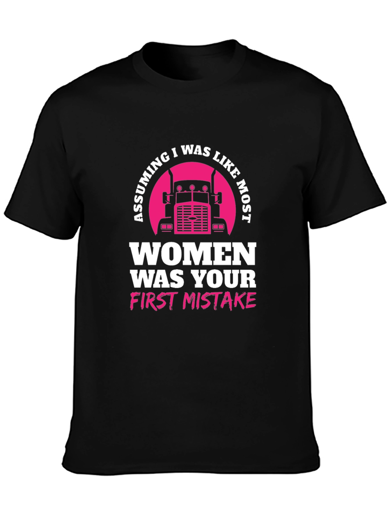 Trucker Woman T-Shirt
