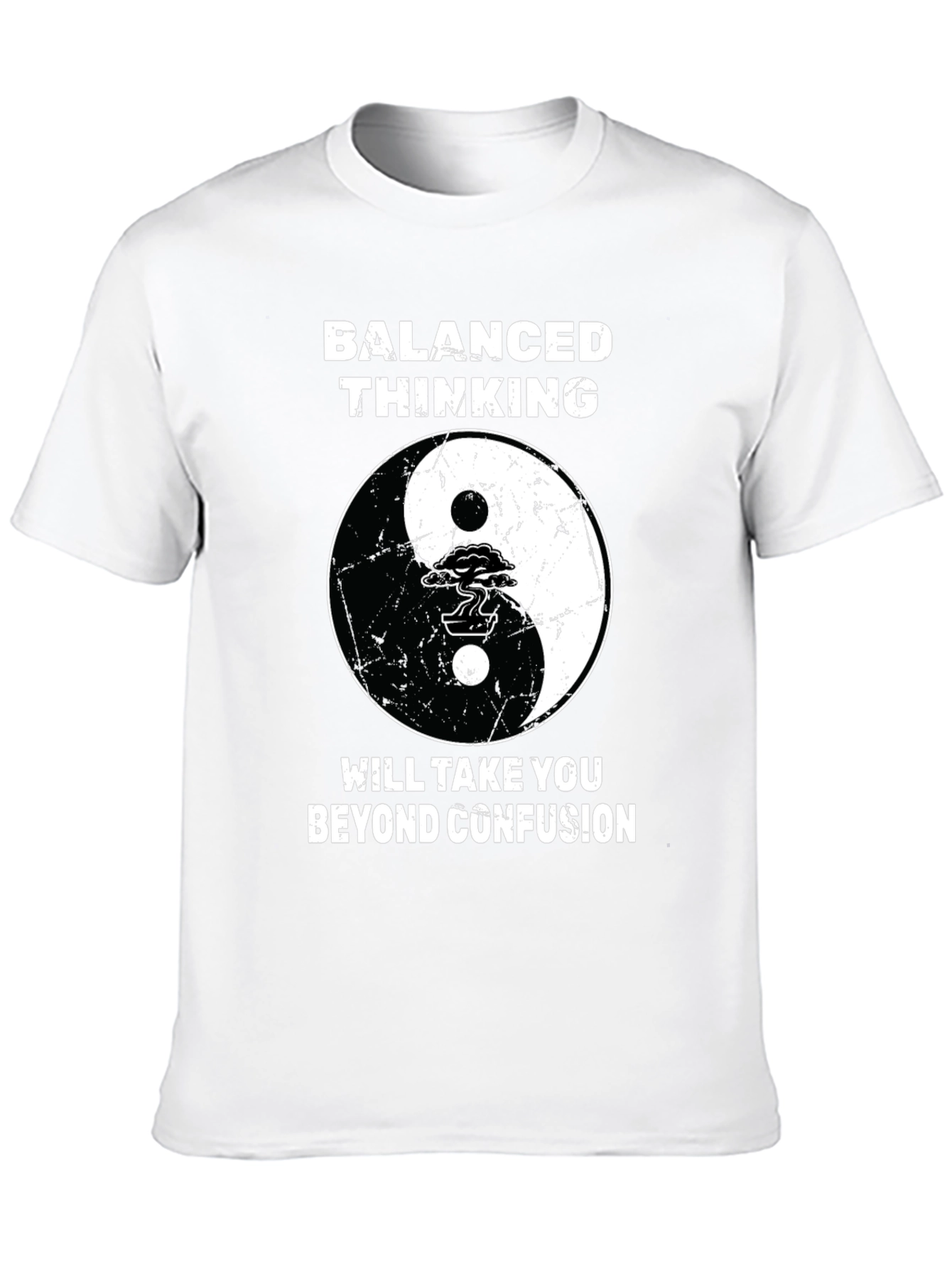 Balanced Thinking Yin Yang T-Shirt