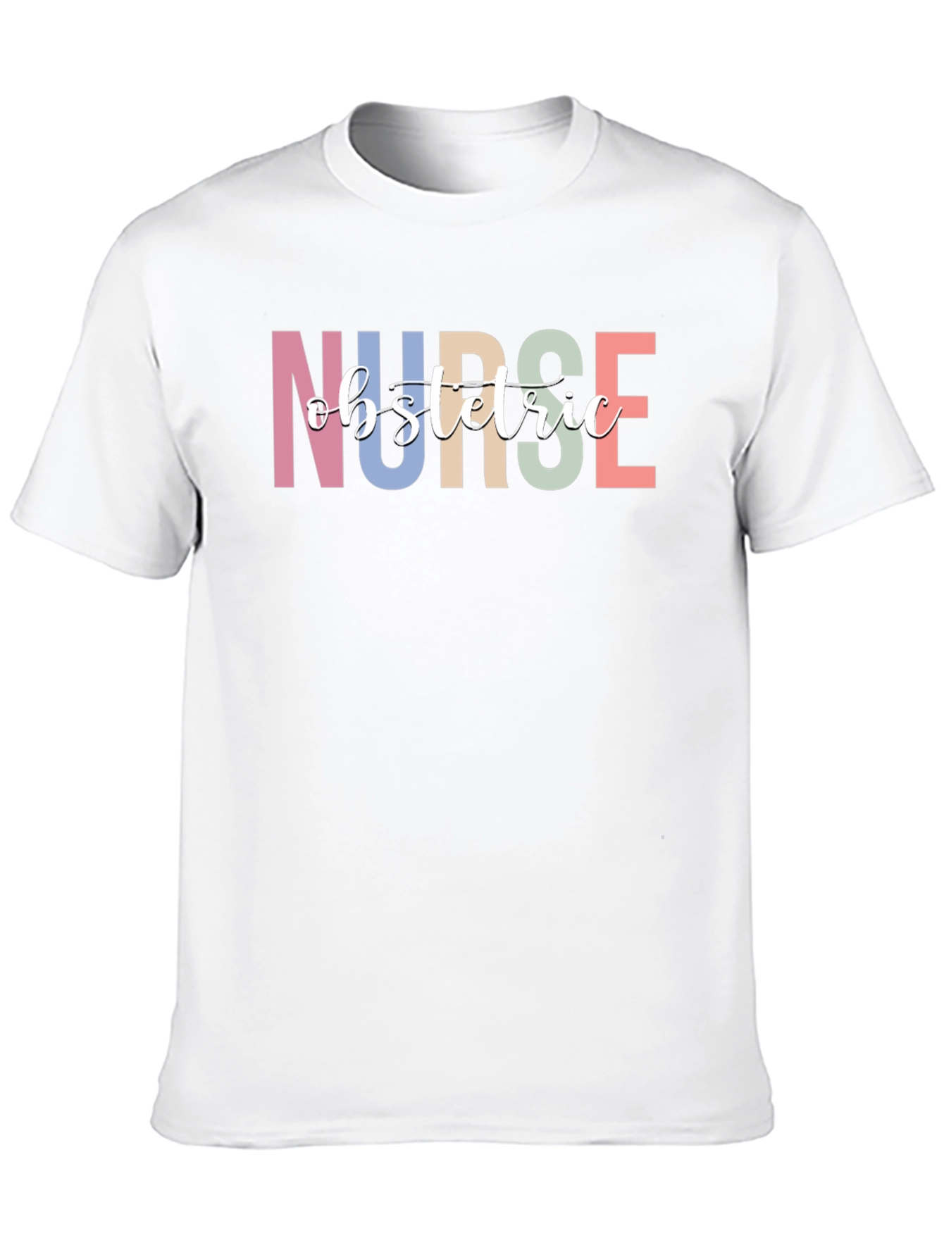 Obstetric Nurse Graphic Tee - Black T-Shirt