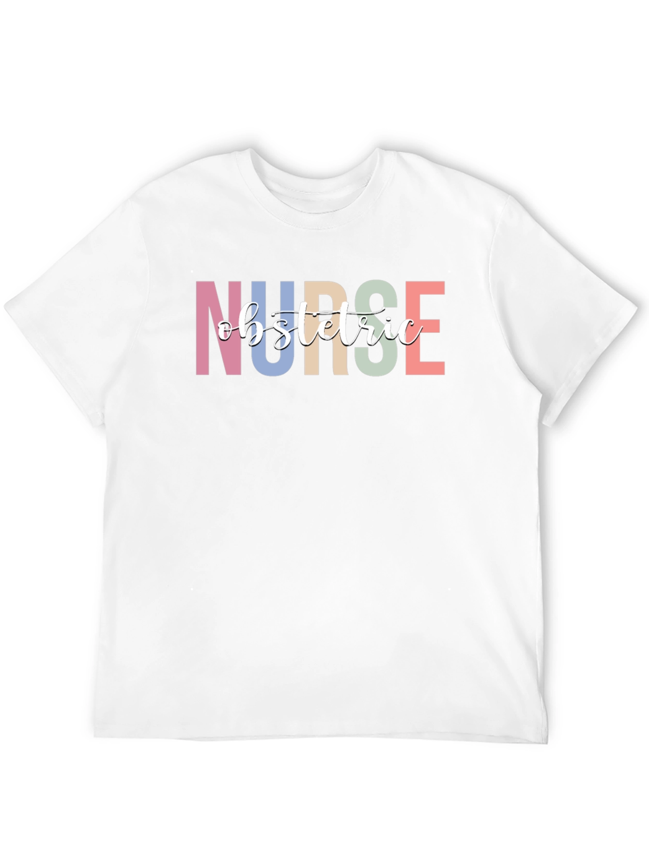 Obstetric Nurse Graphic Tee - Black T-Shirt
