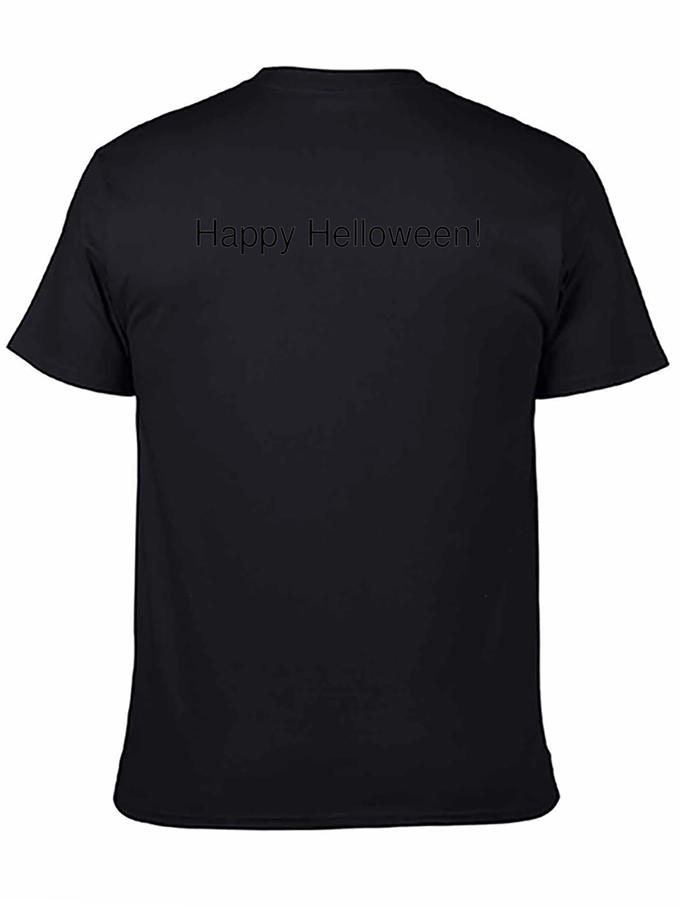 Happy Helloween Black T-Shirt