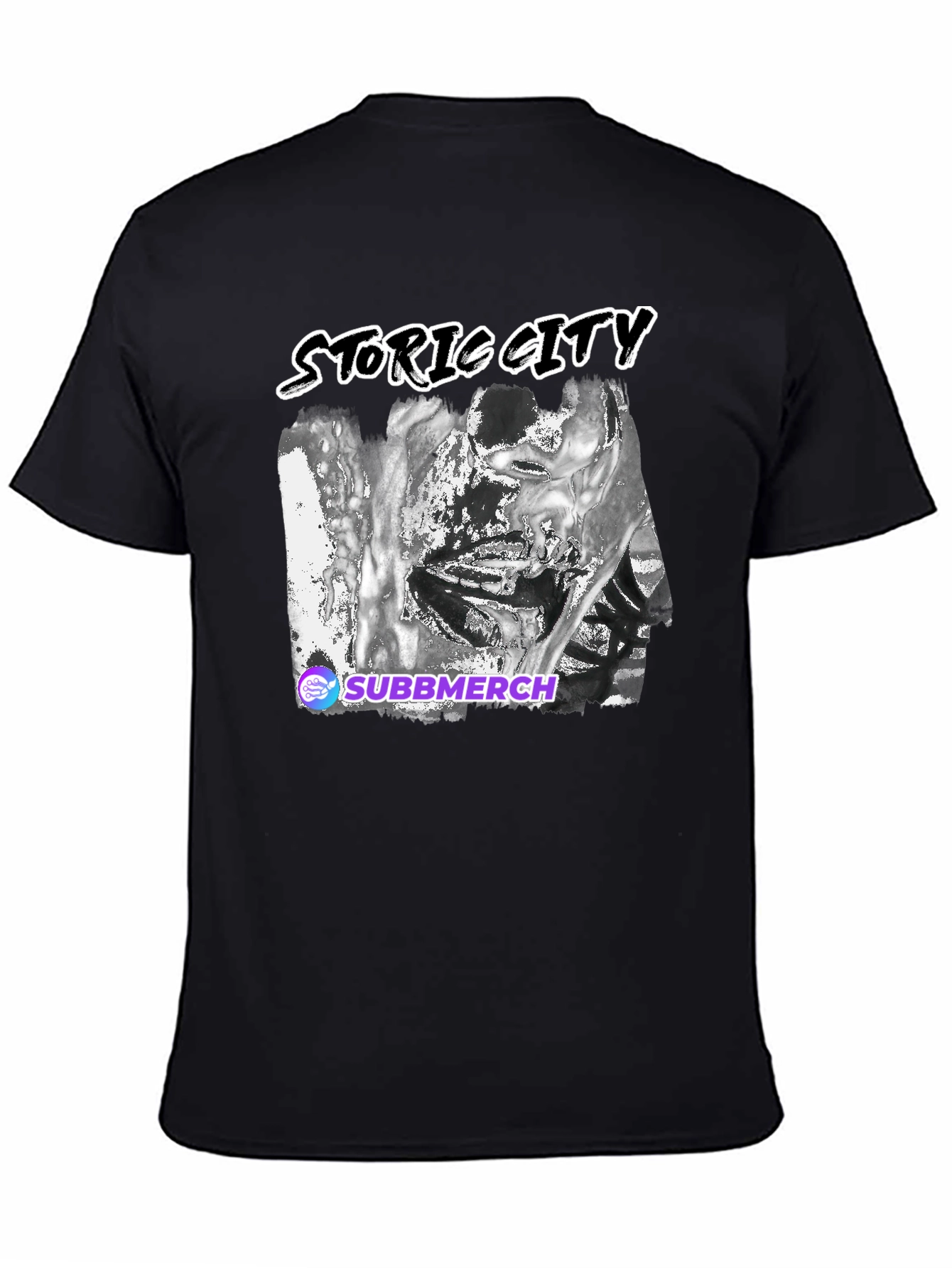 Storic City Black T-Shirt