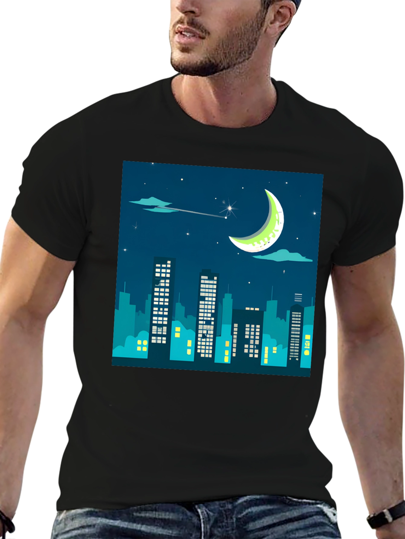 Cityscape Night Tee