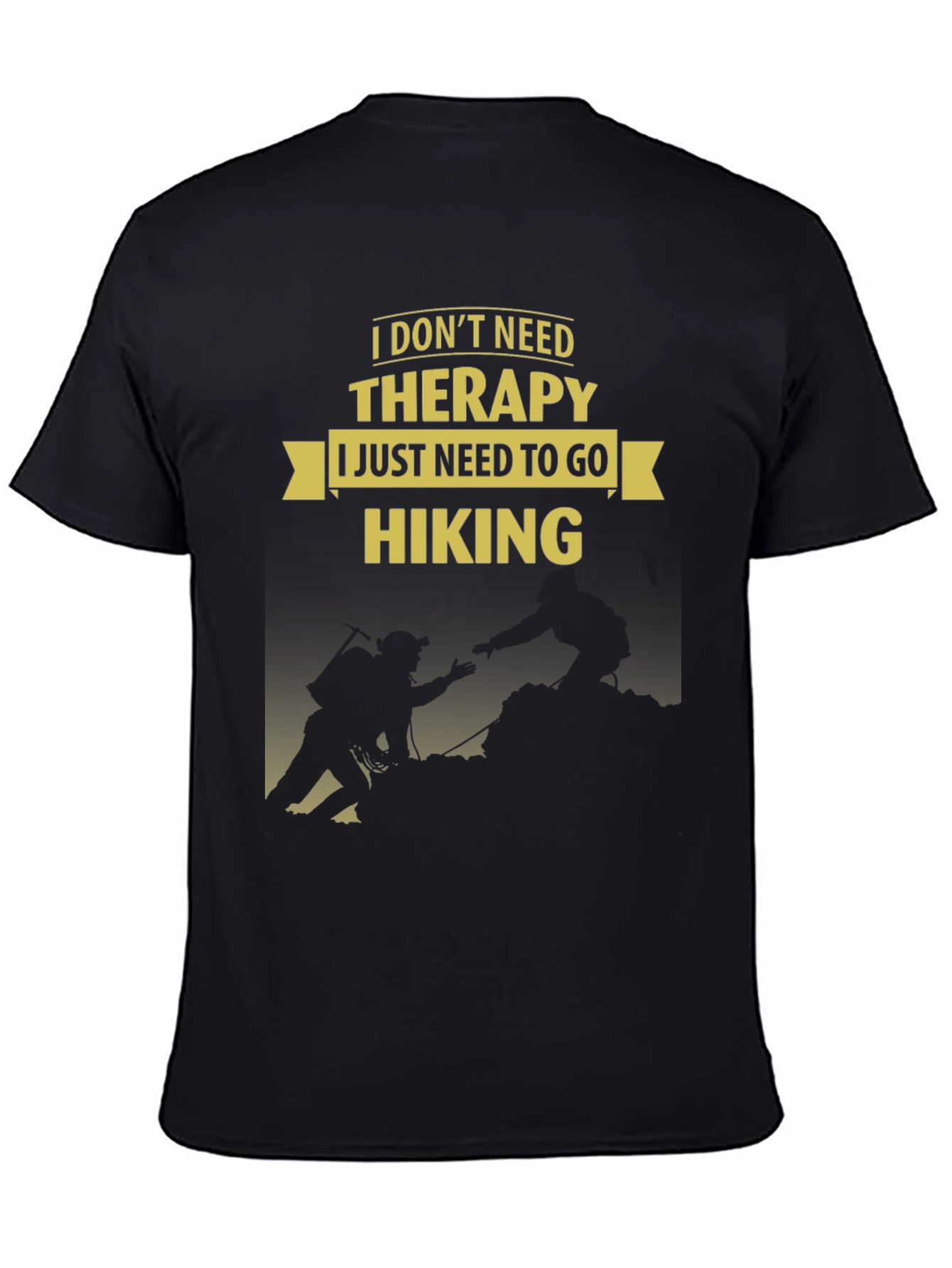 Hiking Therapy Tee - Adventure Awaits!