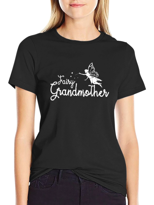 Fairy Grandmother Black T-Shirt