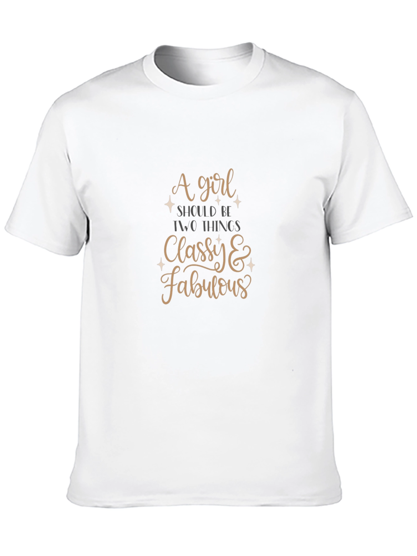 Classy & Fabulous Tee - Stylish Graphic T-Shirt