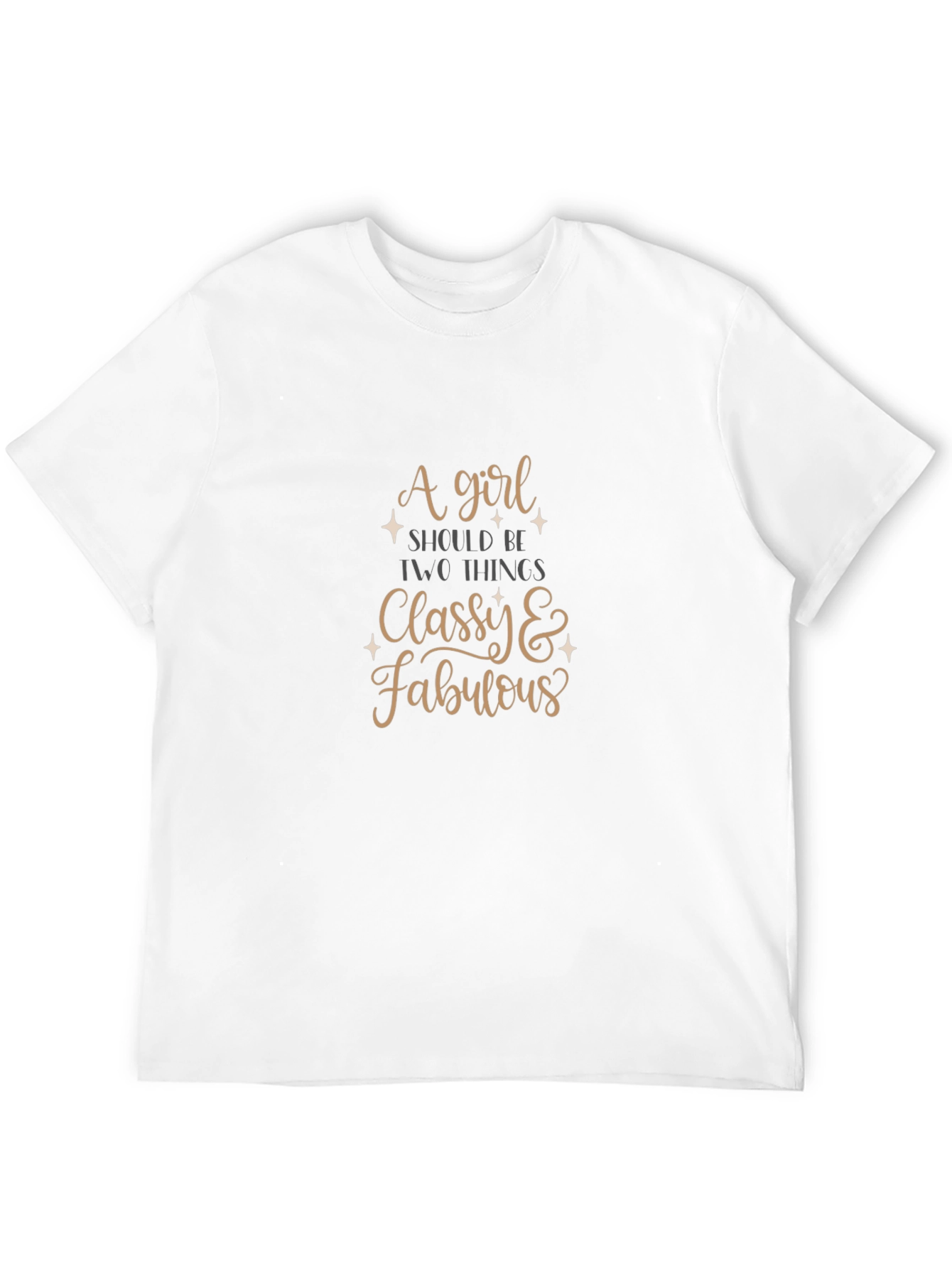 Classy & Fabulous Tee - Stylish Graphic T-Shirt