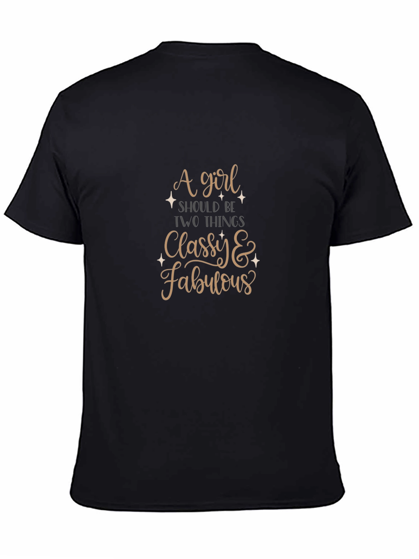 Classy & Fabulous Tee - Stylish Graphic T-Shirt