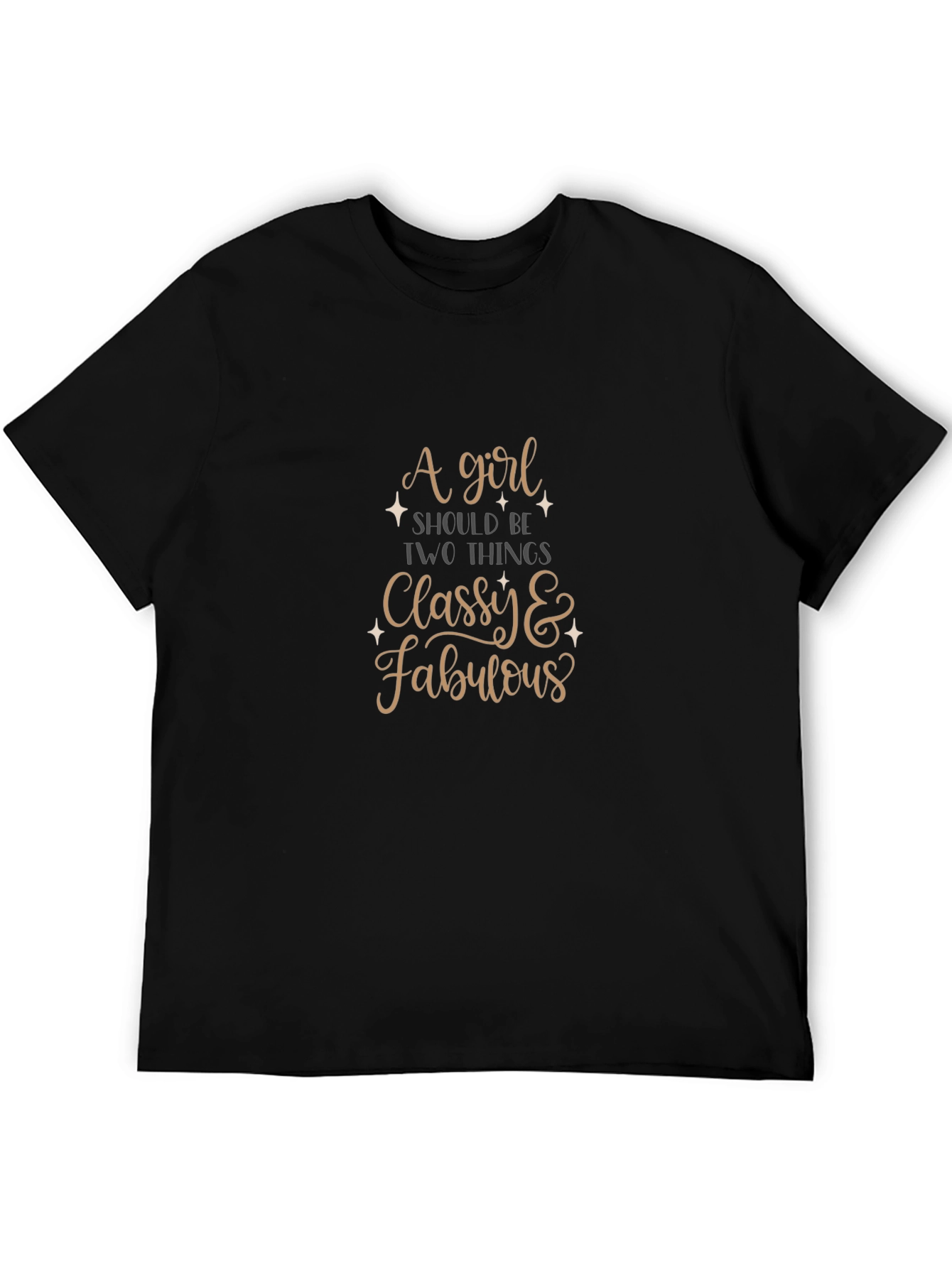 Classy & Fabulous Tee - Stylish Graphic T-Shirt