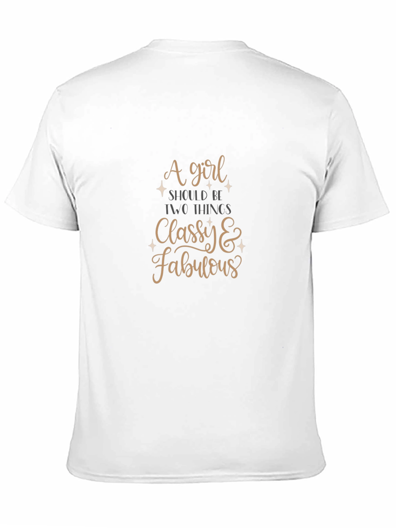 Classy & Fabulous Tee - Stylish Graphic T-Shirt
