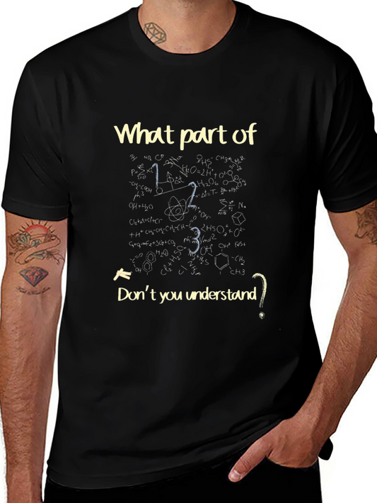 Math Formula T-Shirt - Funny Science Tee